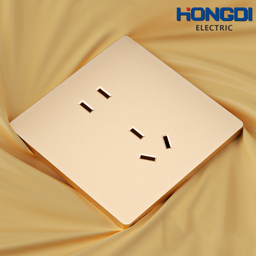 Jual HONGDI P1 Gold Stop Kontak / Sakelar / Cetekan Gabungan Saklar ...