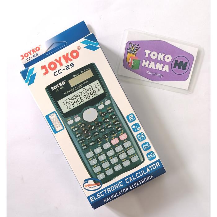 Jual Joyko Scientific Calculator CC-25 / Kalkulator Science Joyko ...