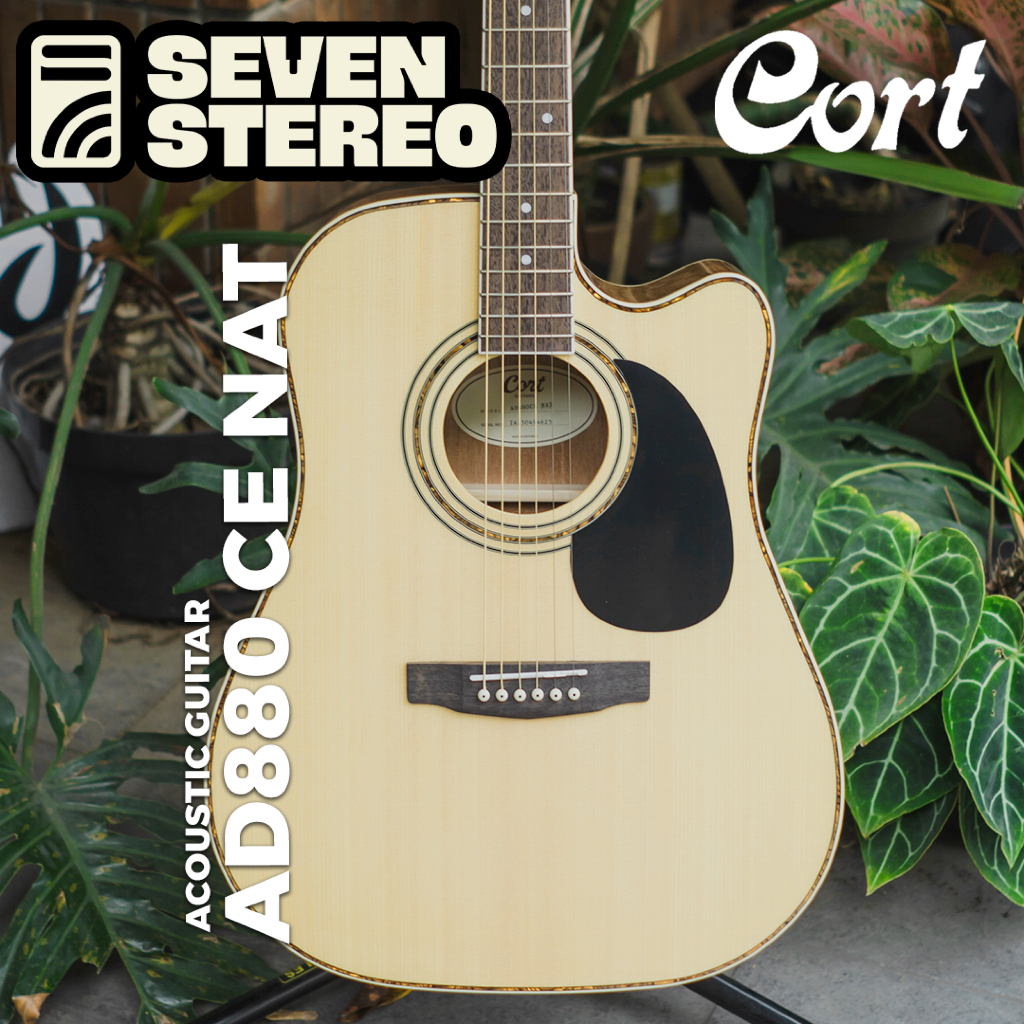 Jual Cort AD880CE NAT Acoustic Electric Guitar | Shopee Indonesia