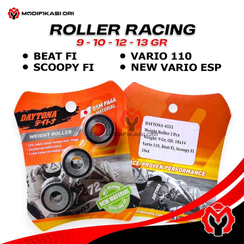 Jual BEAT FI Daytona Roller Racing Beat Scoopy Vario 110 ESP Beat FI ...