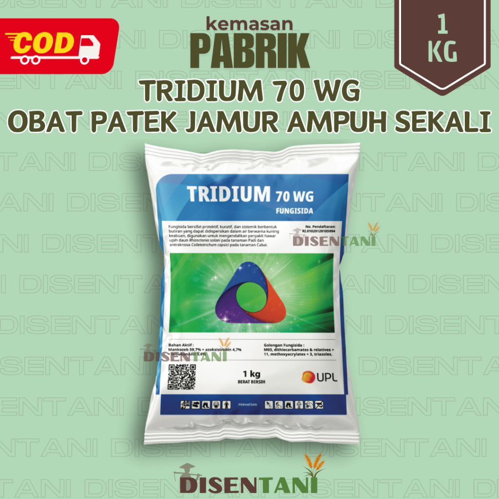 Jual Obat Jamur Tridium 1kg - Fungisida Sistemik dan Kontak Ampuh untuk ...