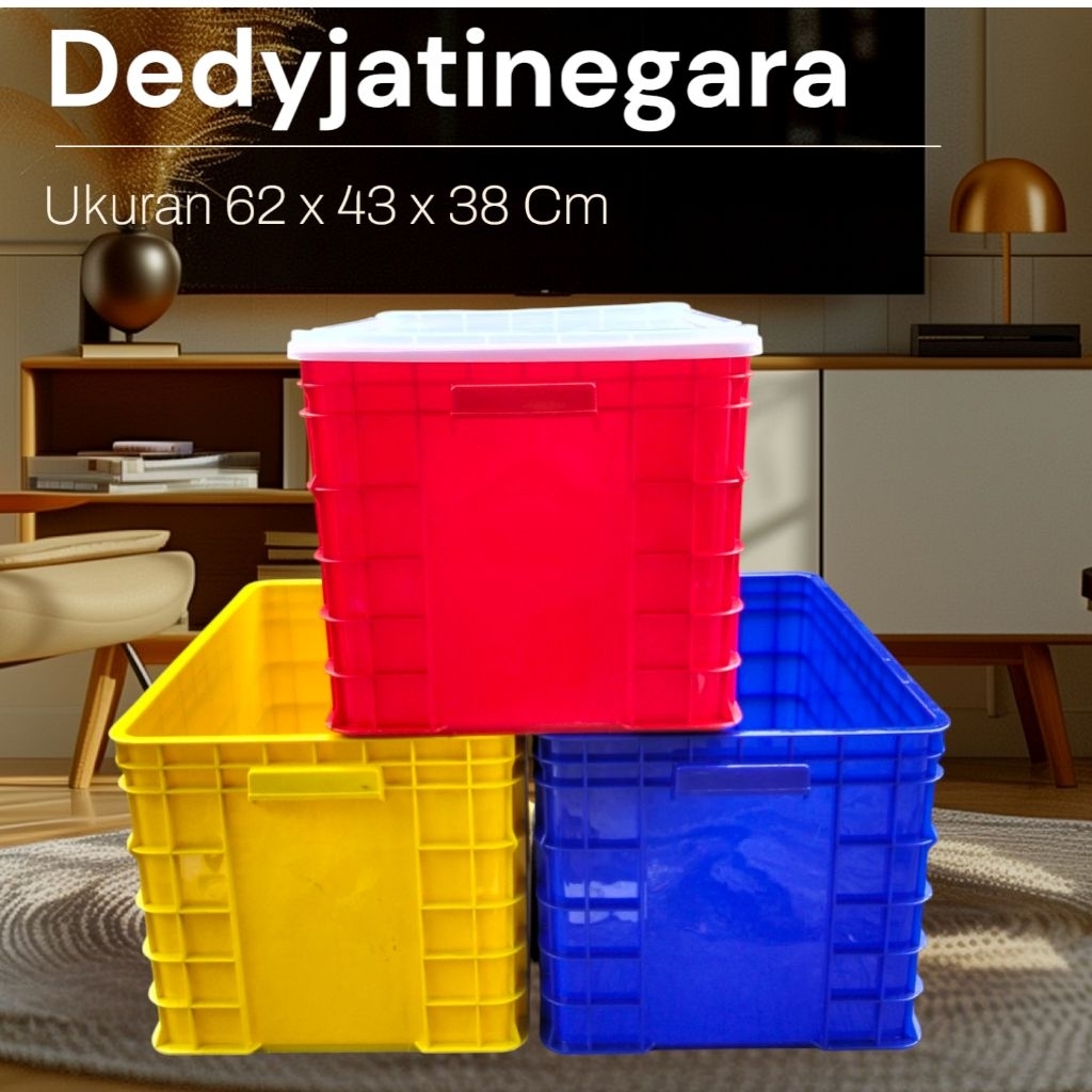 Jual Container Box Industri Plastik + Tutup 9920P / Container Box ...