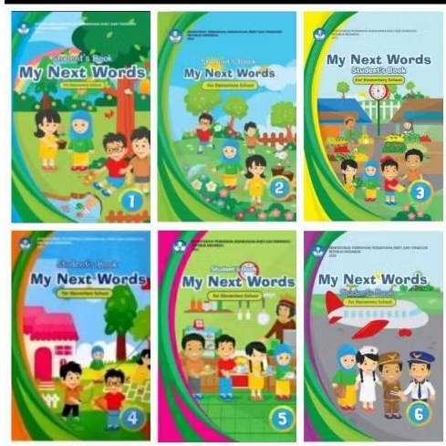 Jual Buku Bahasa Inggris SD My Next Words Kelas 1 2 3 4 5 6 | Shopee ...