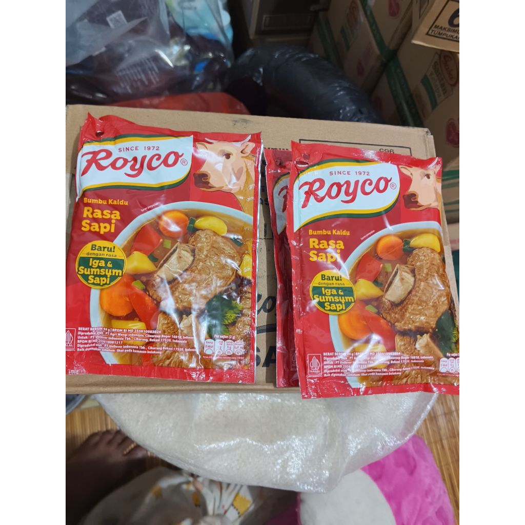Jual Royko Sapi Dan Ayam Ukuran 94gr 1 Dus dan 1 Pcs | Shopee Indonesia