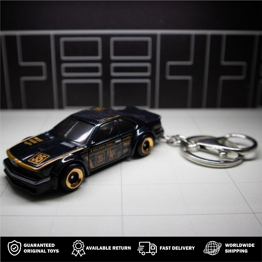 Jual GANTUNGAN KUNCI Hot Wheels BMW 635 CSI - BLACK - HITAM - KEYRING ...