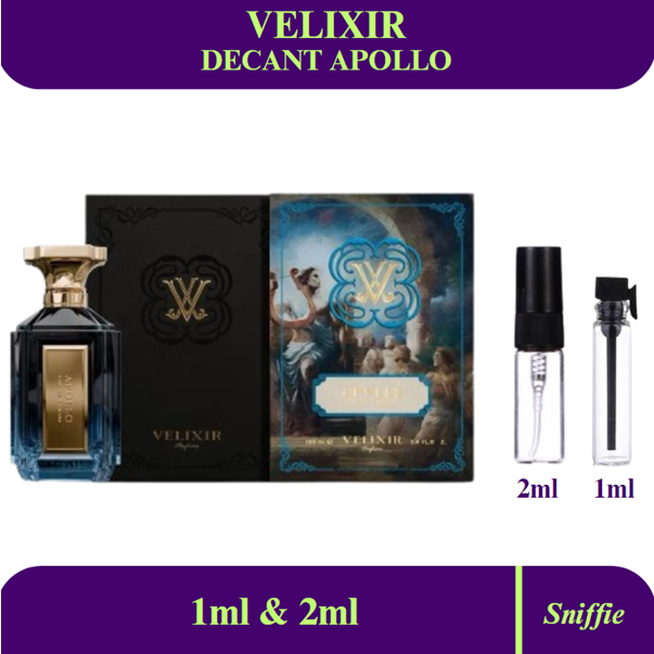 Jual Decant / Tester Velixir Apollo 1ml & 2ml Original 100% | Shopee ...