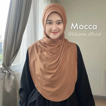 Blissme Shireen Bergo Instan Syar'I Hijab Kaos Rayon Premium