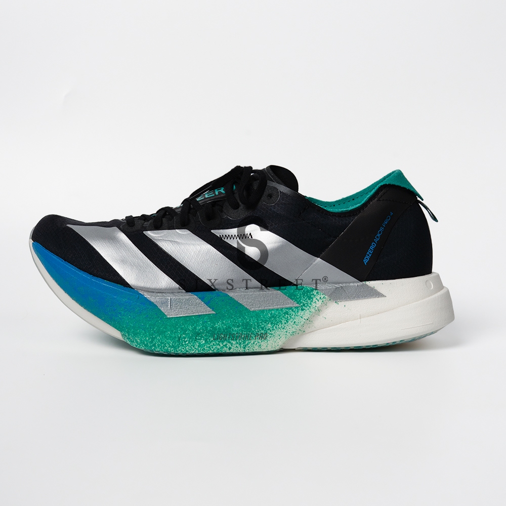 Jual ADIDAS Adizero Adios Pro 4 Core Black Matte Silver Glory Green ...