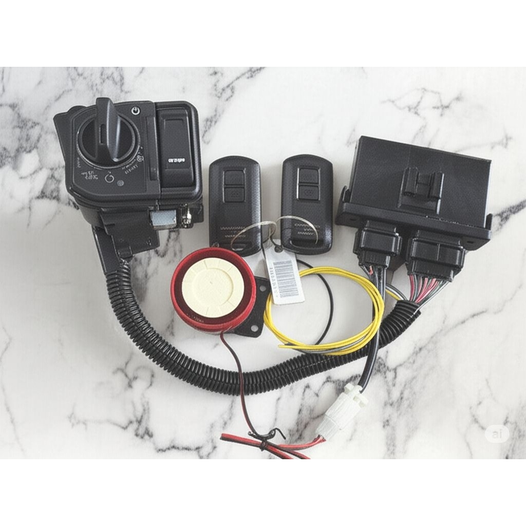 Jual keyless smartkey untuk honda beat deluxe dan vario ada alarm ...