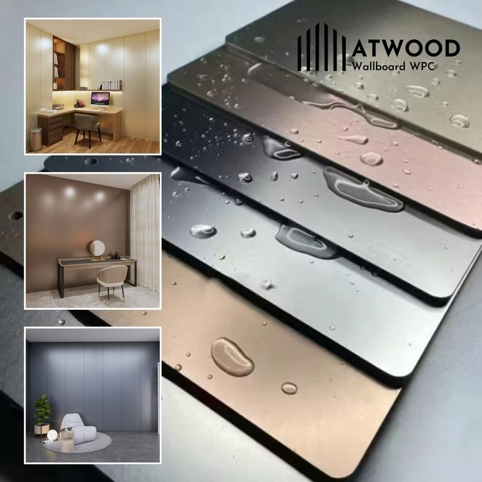 Jual Wall Board Panel Dinding Metal Stainless Series | Wall Board ...