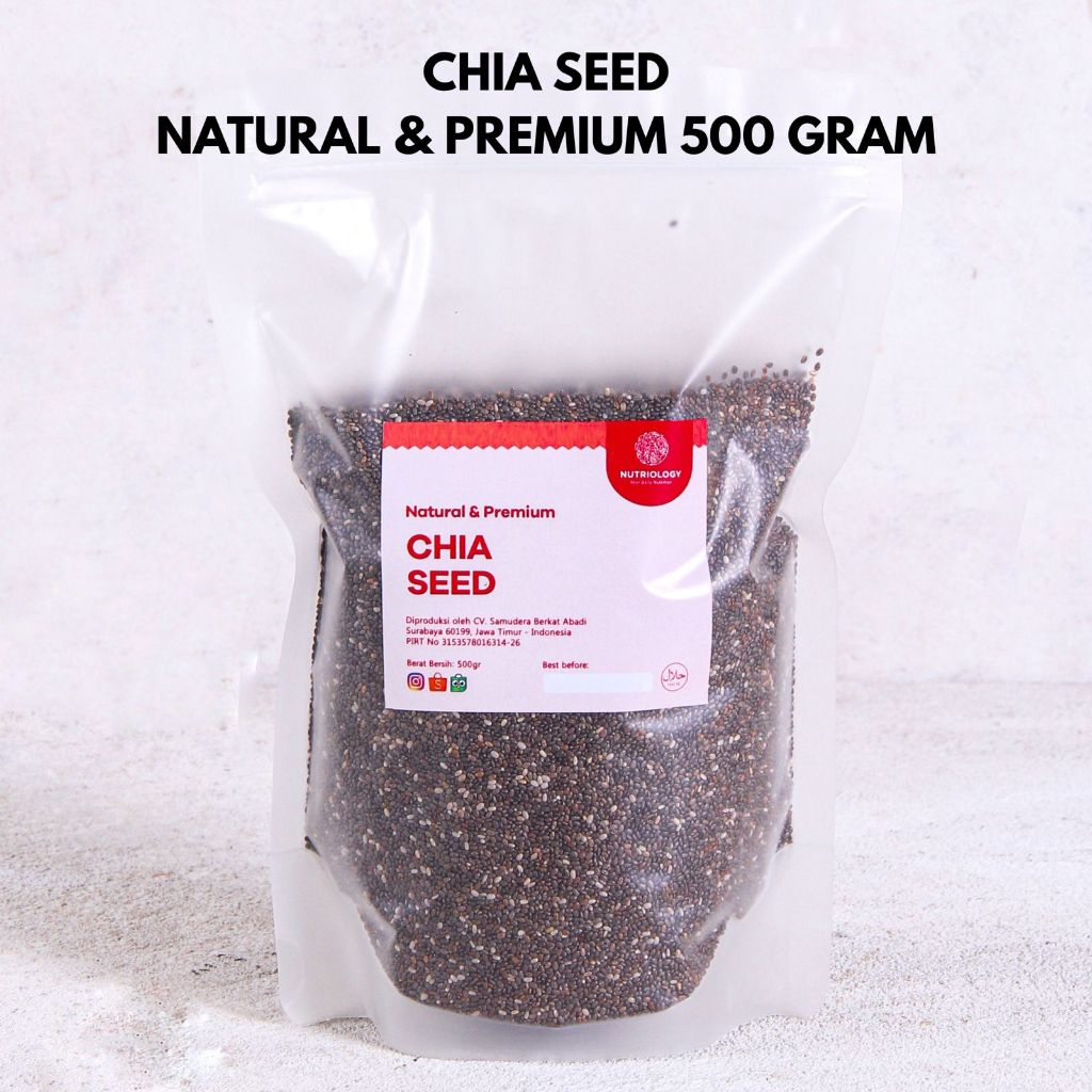 Jual Black Chia Seed 500 Gr Natural Premium Alami | Shopee Indonesia