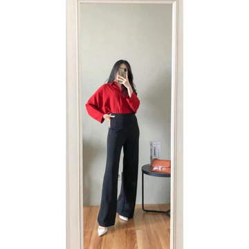 LAFORE CL235 Premium Long Kulot Pants Celana Kulot Panjang