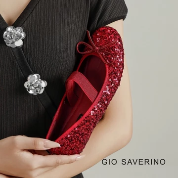 Gio Saverino Sepatu Wanita Ballerina Flat Shoes Cantik Phuket