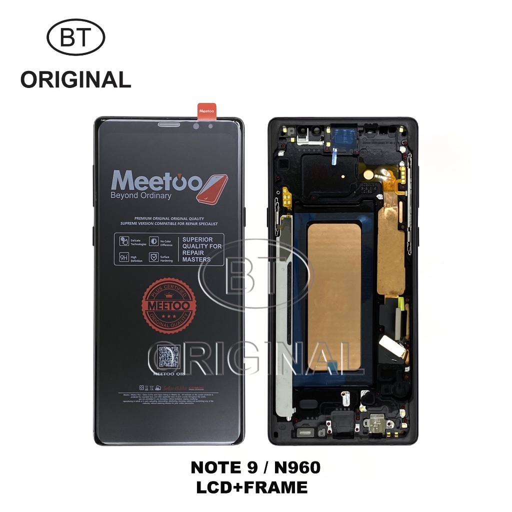 Jual LCD SAMSUNG NOTE 9 - N960 +FRAME - MEETOO ORIGINAL | Shopee Indonesia
