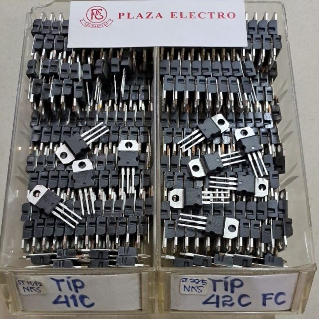 Jual TR TRANSISTOR ST TIP 41C / 42C RRT TIP41 / TIP42 KUALITAS BAIK ...