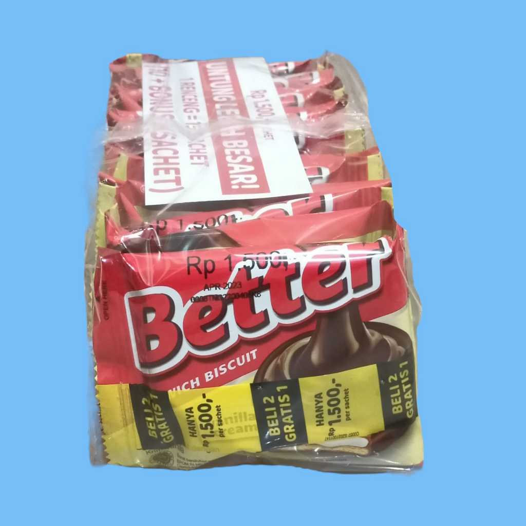 Jual Roma Better Sandwich Vanila Biscuit 22 gram (10 pcs/pack) | Shopee ...