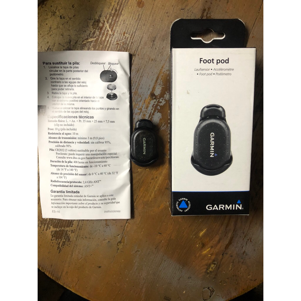 Jual Garmin Foot Pod sensor untuk di koneksikan dengan jam Garmin ...