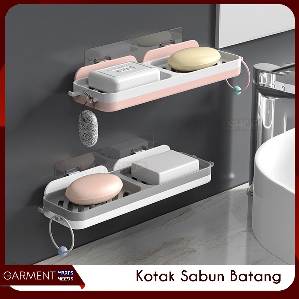 Jual Rak Sabun Batang Gantung Dinding Rack Organizer Skincare Soap Case ...