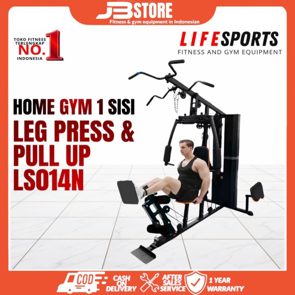 Jual Home gym sisi Lifesport(Original) alat Latihan Beban