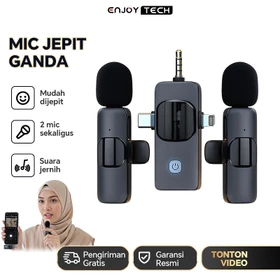 Mic Clip On Wireless Bluetooth Noise Reduction Lavalier Mikrofon Mic Wireless Type C Connector