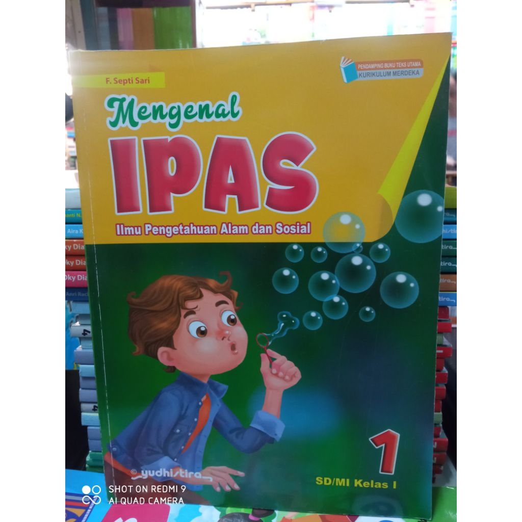 Jual Buku IPAS ilmu pengetahuan alam dan sosial untuk SD kelas 1 ...