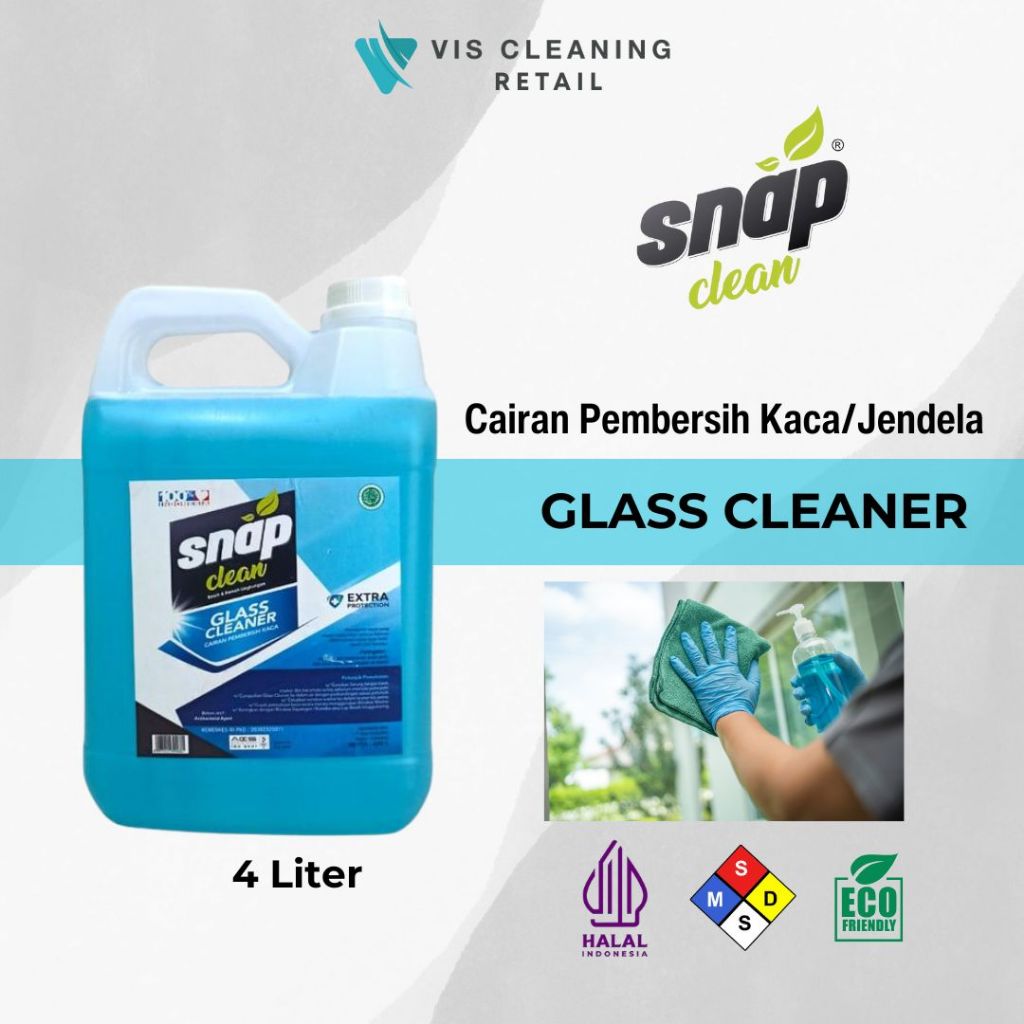 Jual Snap Clean Glass Cleaner Pembersih Kaca / Cairan Pembersih Kaca ...