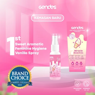 Gendes Sweet Aromatic Feminine Care with Vanilla 7 Miracle Bioactives Merawat Kewanitaan 23 ml