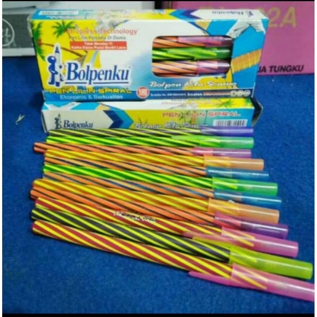 Jual Bolpen Lilin Spiral | Shopee Indonesia