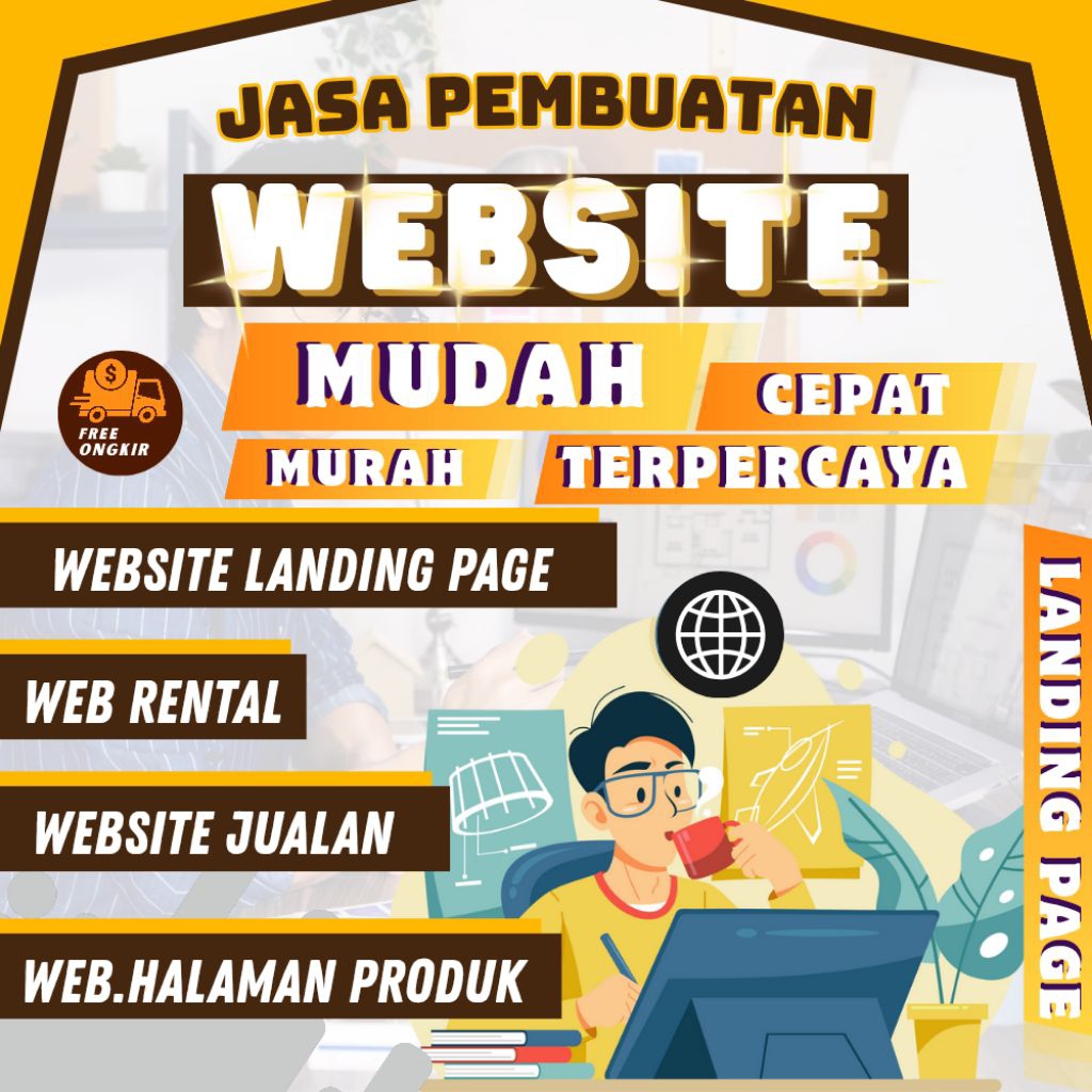 JASA WEBSITE LANDING PAGE IKLAN JUALAN UMKM DAN PRODUK