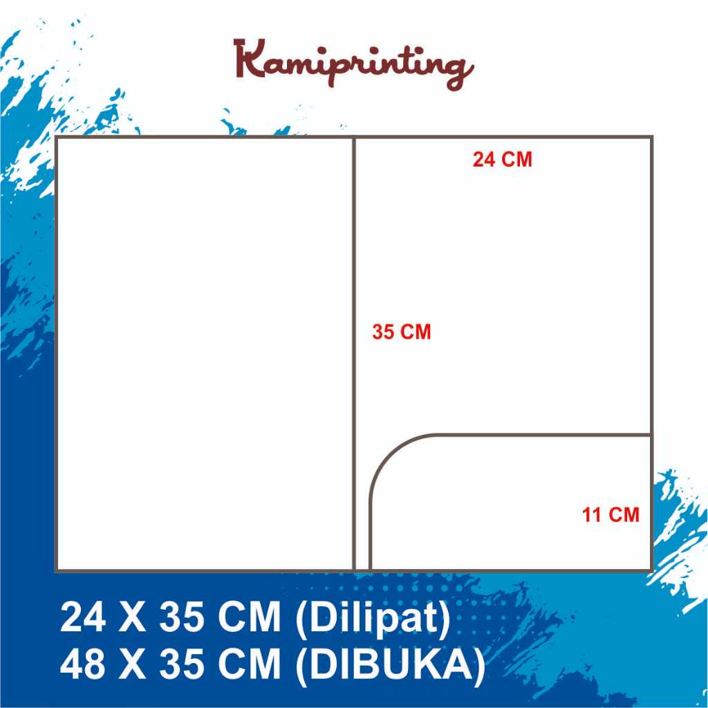 Jual CETAK STOPMAP CUSTOM F4 / MAP KERTAS FOLDER ORGANIZER FOLIO F4 ...