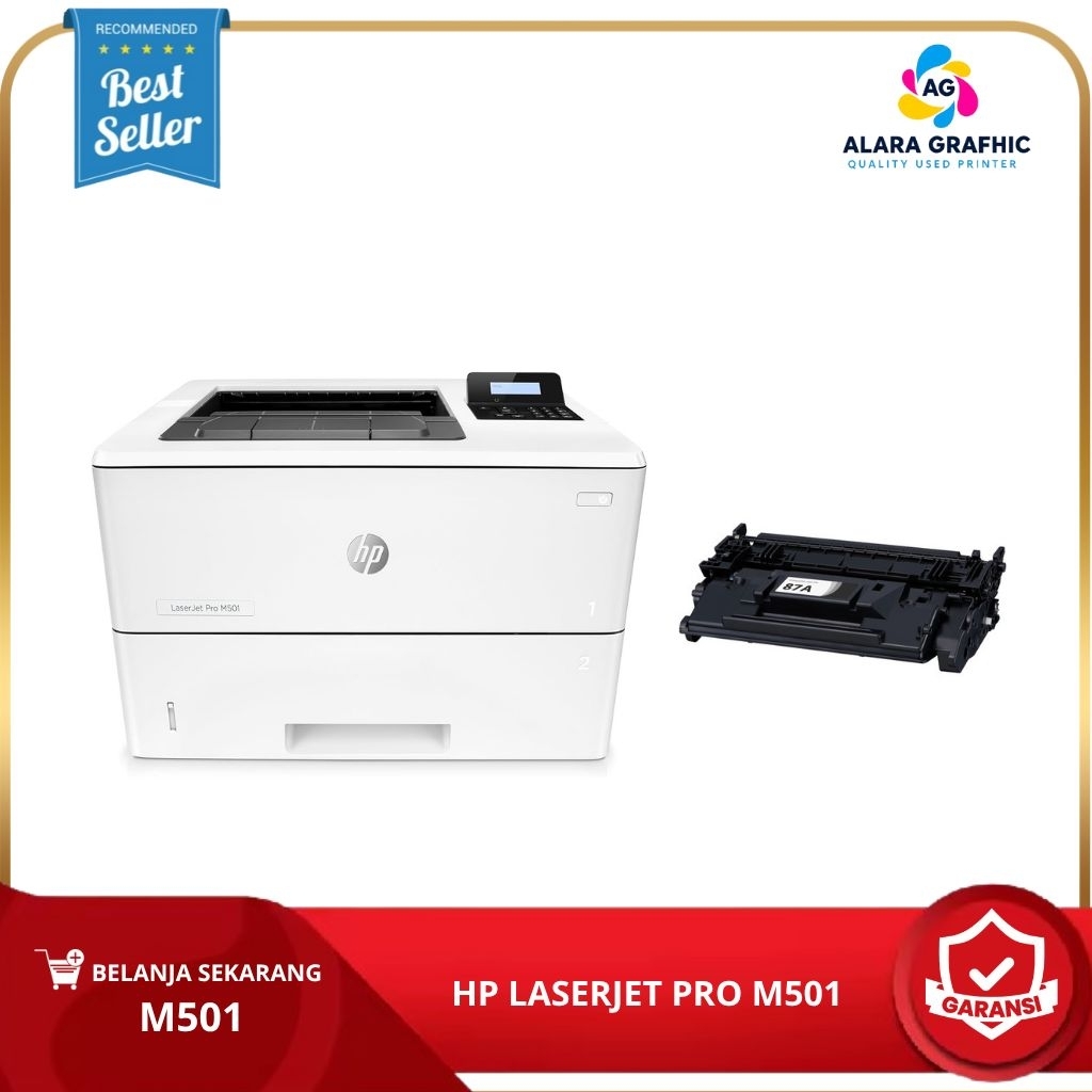 Jual Printer hp laserjet M501 M501dn second siap pakai murah ...