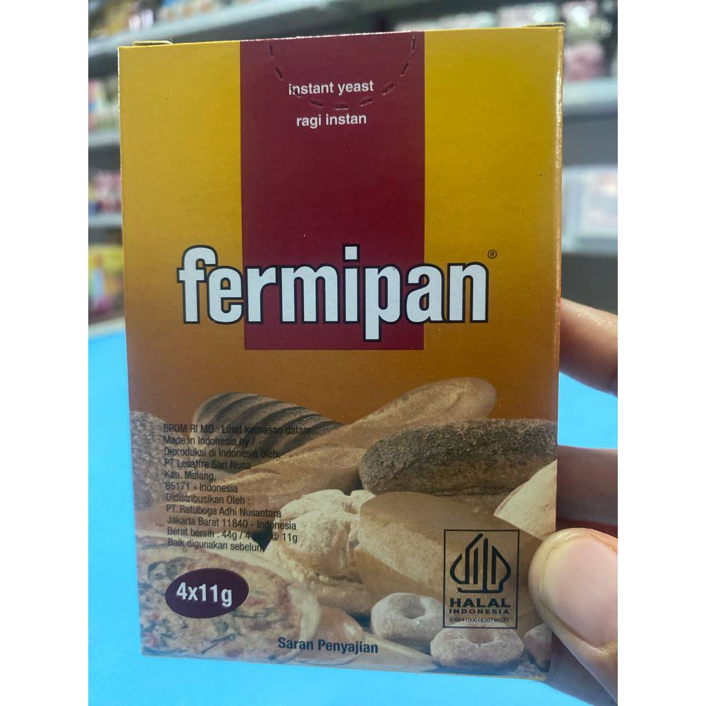 Jual FERMIPAN RAGI INSTAN/pengembang roti | Shopee Indonesia