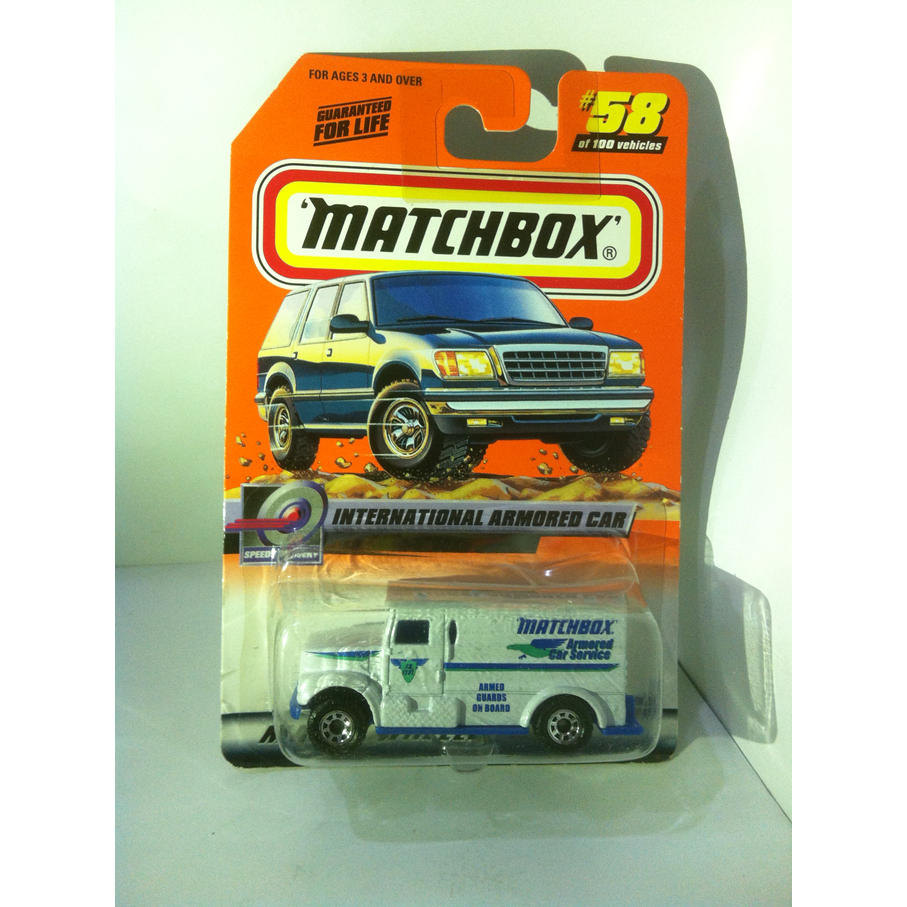 Jual Matchbox. 2000 Speedy Delivery - 58. International Armored Car. No ...