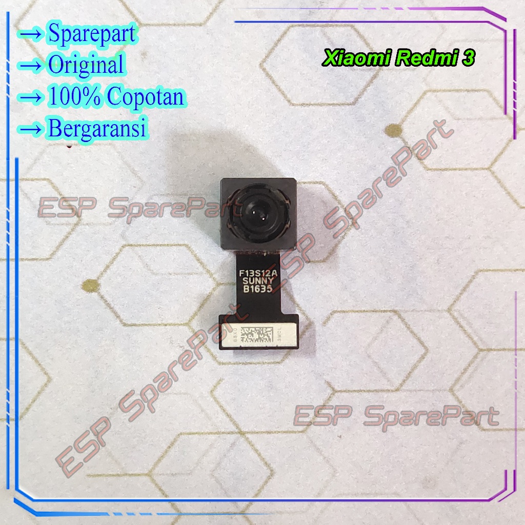 Jual Kamera Xiaomi Redmi 3 / 3s Belakang Camera Big Copotan | Shopee ...