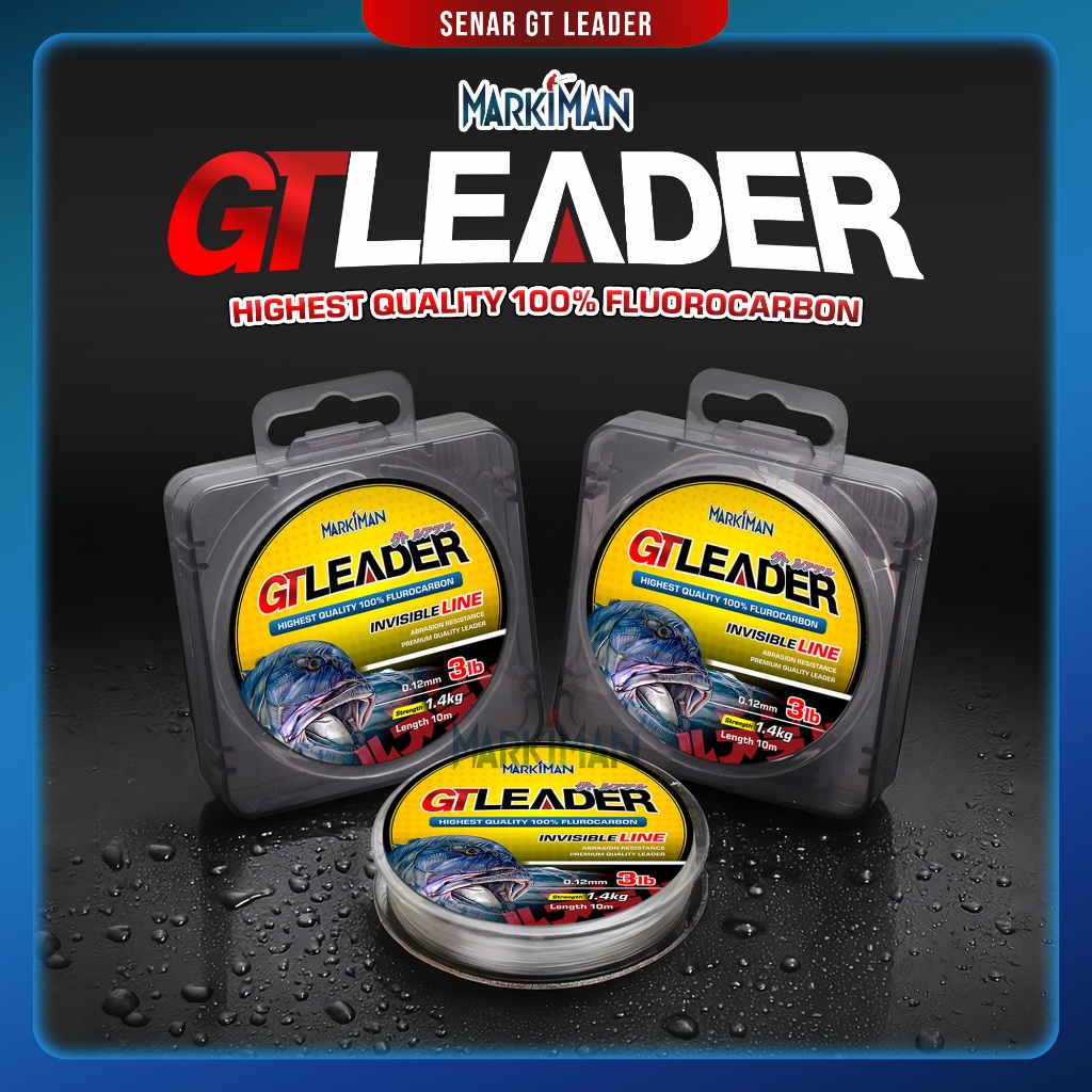Jual GT Leader 100% Fluorocarbon by Markiman | Senar Leader Kuat ...