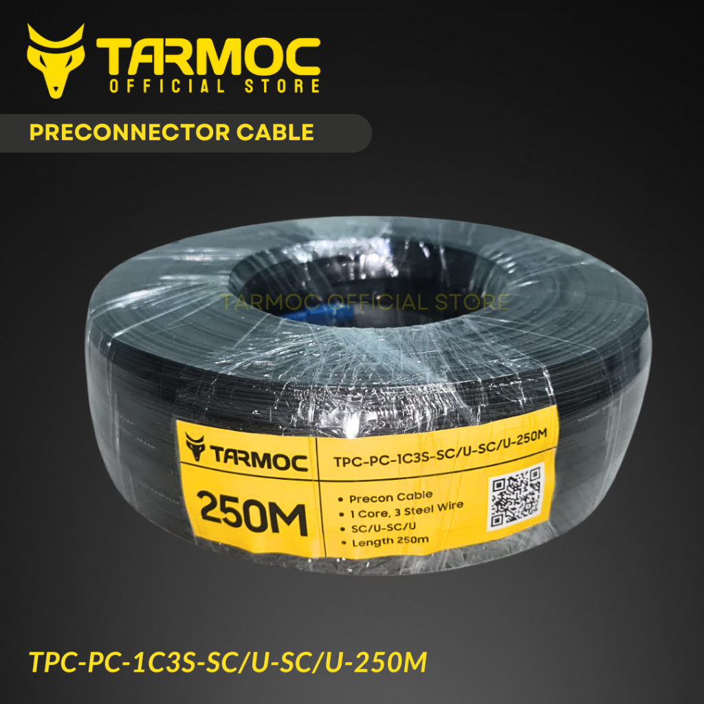 Jual Tarmoc TPC-PC-1C3S-SC/U-SC/U-250M | Preconnectorized Drop Cable ...