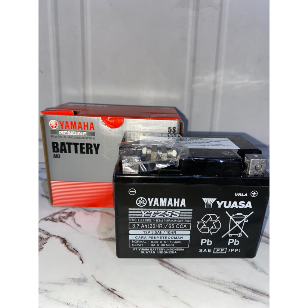 Jual Aki Accu Kering Motor YTZ5S Yamaha R15 V2, Vixion, Jupiter Z 115 ...