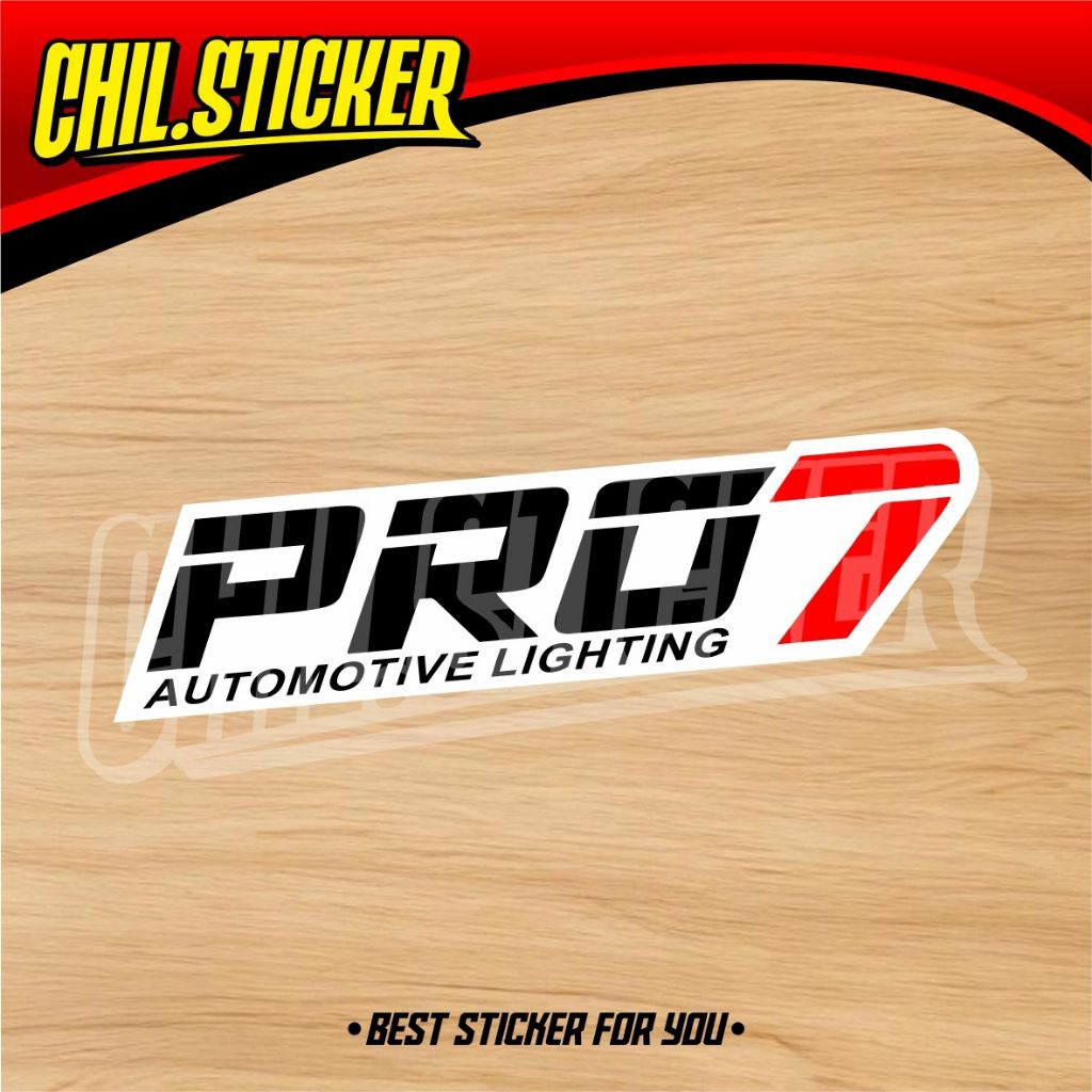 Jual STIKER PRO7 Sticker Pro7 Automotive Loghting Sticker Terbaru ...