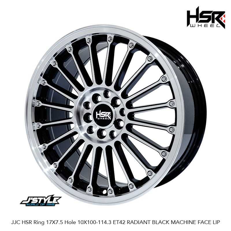 Jual Velg Ring 17 Black Polish Untuk X-Pander CR-V Almaz Sienta New ...