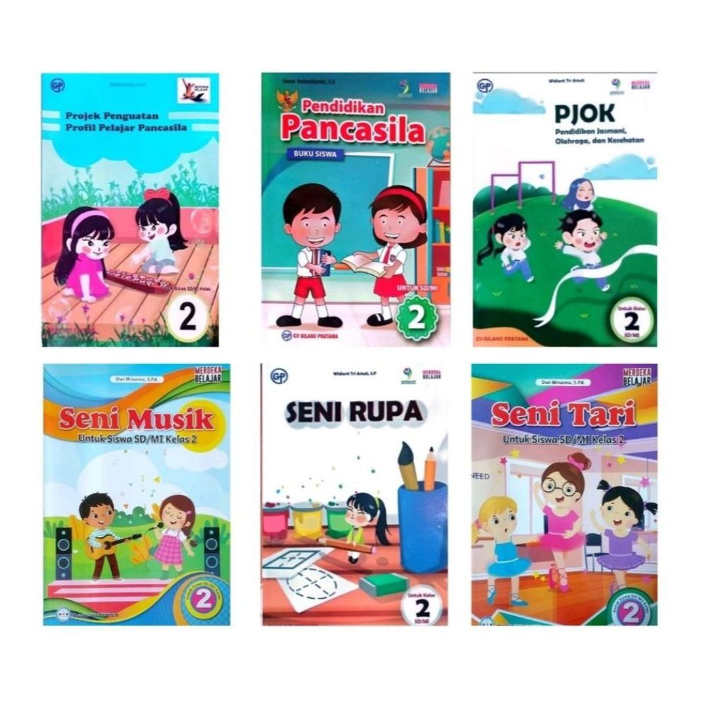 Jual uku Teks Pendamping Kelas 2 SD Pancasila Seni Tari Musik Rupa P 5