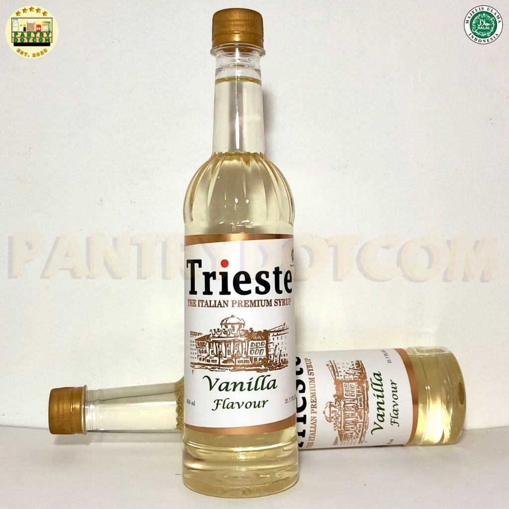 Jual TRIESTE - SYRUP RASA VANILLA - SIRUP PREMIUM 650ml | Shopee Indonesia