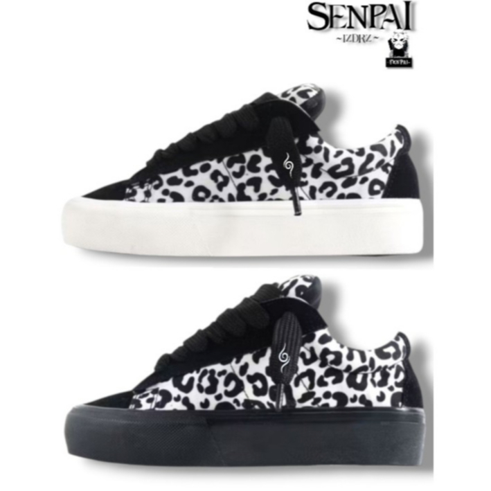 Jual SENPAI OFFICIAL - Sepatu Leopard Skena Hitam Putih - Pria Wanita ...