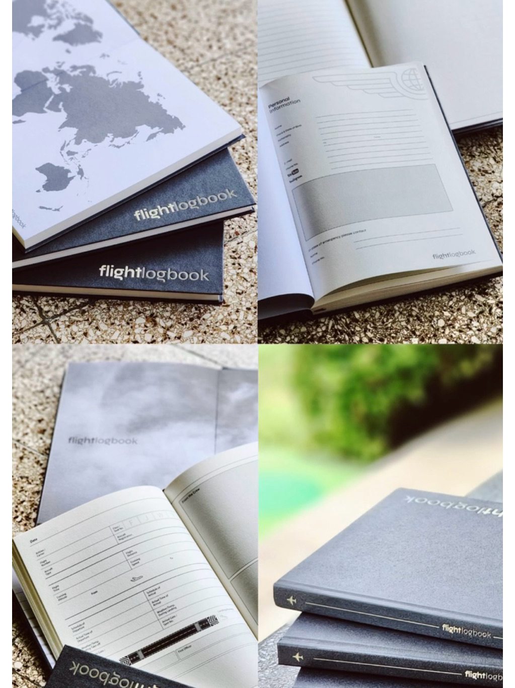 Jual FLIGHT Log Book V2 Desain Terbaru 50 Halaman dengan 7 Halaman ...