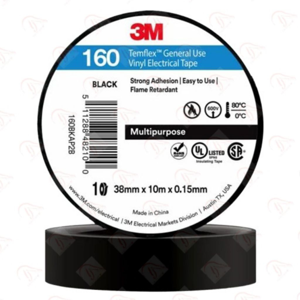 Jual ISOLASI KABEL 3M 160 GU ISOLASI KABEL LISTRIK 3M 160 ISOLASI DUS 3 ...