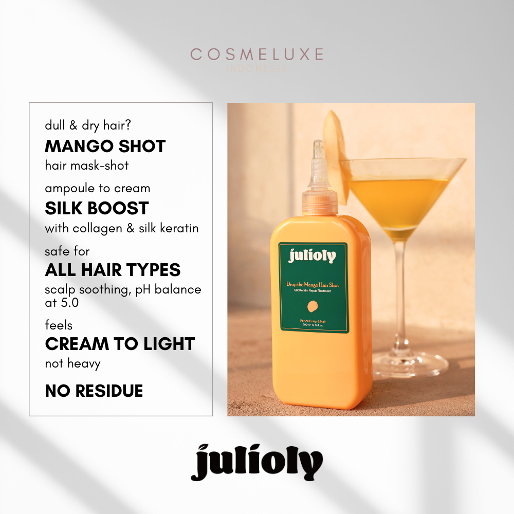 Jual Cosmeluxe - JULIOLY Silk Keratin Hair Repair Treatment | Perawatan ...