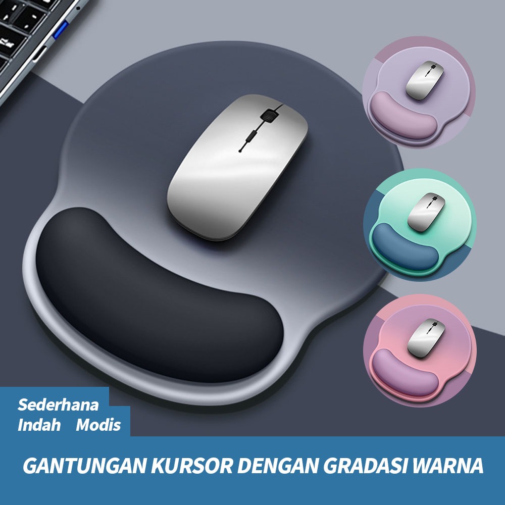 Jual Mat mouse ergonomis, dukungan pergelangan tangan dan dasar anti ...
