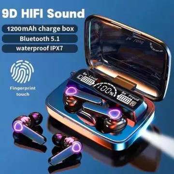 Tws Bluetooth Headset M19 Wireless Earphone With Led Display