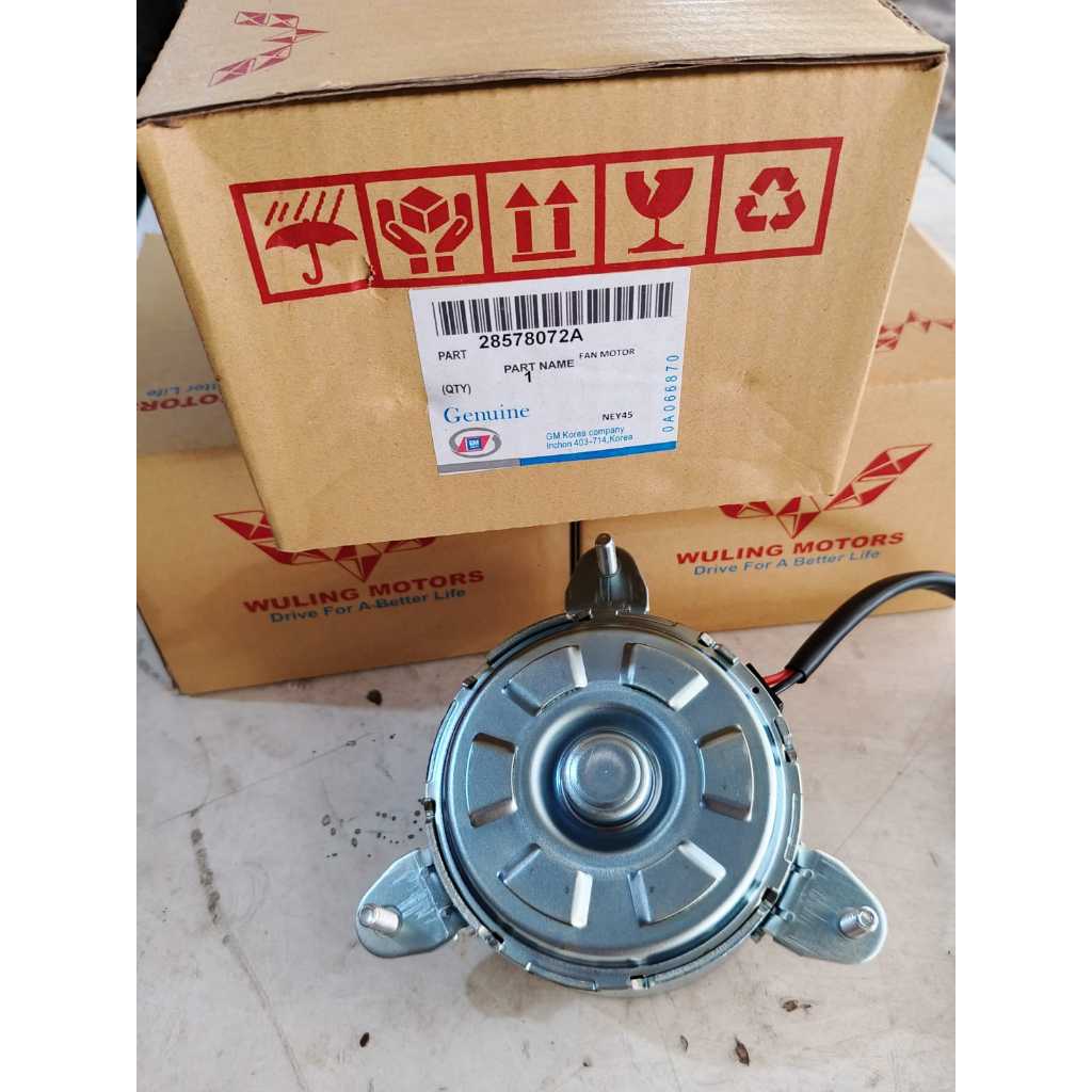 Jual MOTOR FAN RADIATOR AC MOBIL WULING CONFERO ORIGINAL BARU GARANSI ...