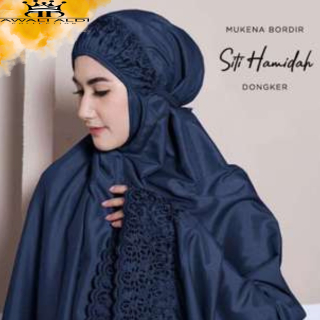 Mukena Dewasa Katun Premium Khadijah Full Bordir Cantik