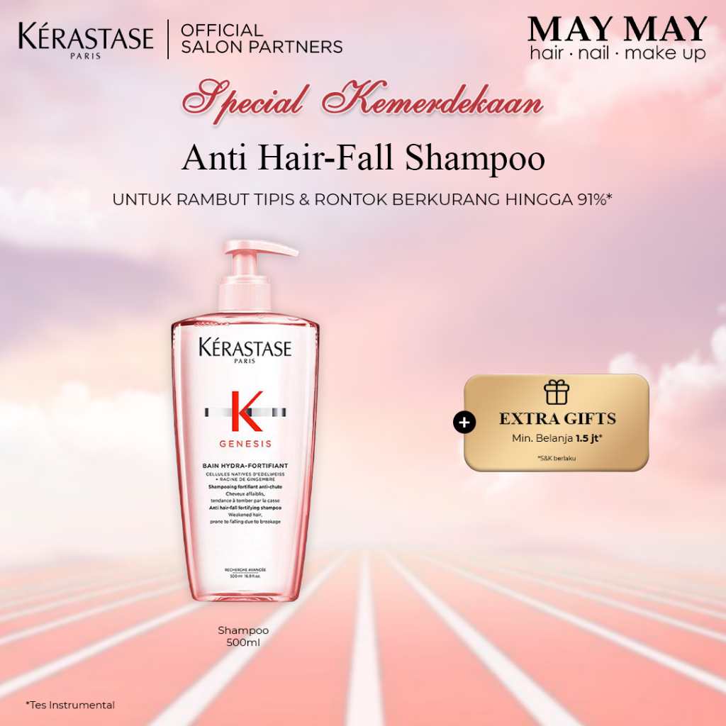 Jual Kerastase Genesis Bain Hydra 500ml Shampoo Anti Rontok & Patah ...